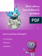 Quizz Casa de Bonecas Da Gabby Para Jogar Em Familia