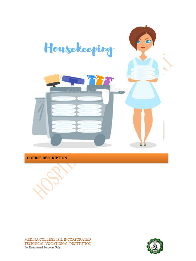 HKP Module | PDF | Housekeeping | Vacuum Cleaner