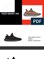 Catálogo Yezzy Boost 350