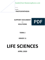 Garde 11 Life Science Support Document 1 PDF