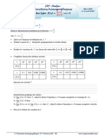 Cours Math Chap 7 Analyse Fonctions Homographique F X) Ax+b L CX+D 2009 2010 (MR Abdelbasset Laataoui)