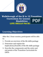 Life Skills Package Presentation