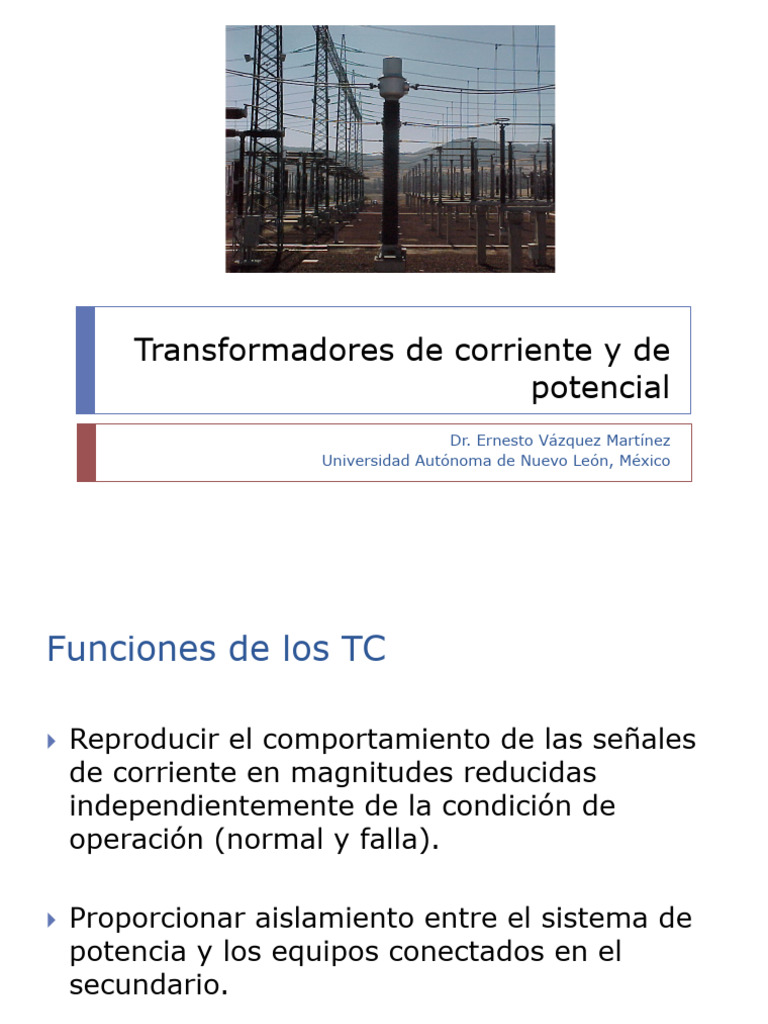 TC, TP | PDF | Transformador | Inductor