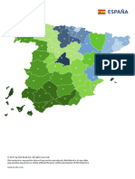 mapa codigos postales espana spain