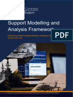 Defence Support Modelling and Analysis Framework 2024