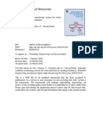 Automatic condition monitoring system for crack detection in rotating machinery