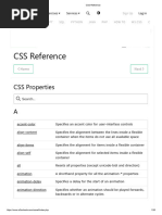 CSS Reference