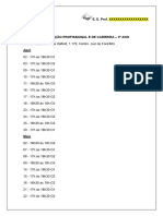 Cronograma Projeto Orientaçao Profissional