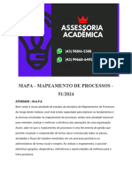 (43)98816 5388 Assessoria Mapa - Mapeamento de Processos - 51 2024