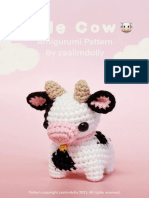 Little Cow Amigurumi Patternbyzaalimdolly