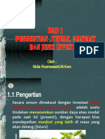 Bab 1 Pengertian, Tujuan, Manfaat Investasi