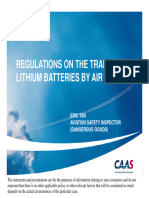 2 - Regulations On The Transport of Lithium Batteies by Air