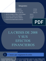 Presentación Crisis Del 2008