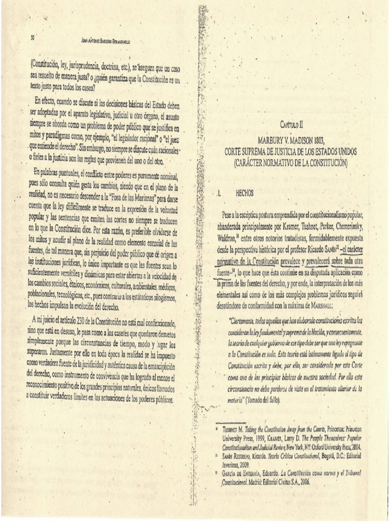 Marbury VS Madison | PDF