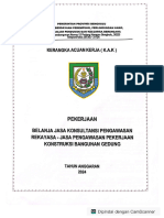 KAK Konsultansi Pengawasan