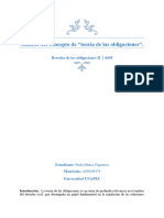 Análisis Del Concepto de "Teoría de Las Obligaciones"