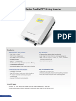 SUNTWINS Series Dual MPPT String Inverter: Features