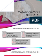 Catalogacion Neonatal