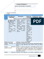 3° Grado - Actividad N°1 Del 22 de Marzo