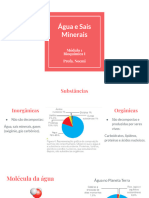 Aula 1 (EM1) - Módulo 1 - Água e Sais Minerais