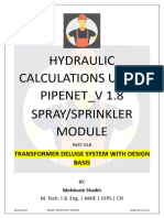 Deluge Water Spray System Design Guide | PDF | Valve | Fires