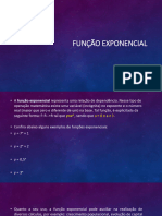 Função Exponencial