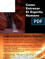 Como entrenar el espíritu humano