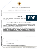 CIRCULAR-Instructions to the Students Attending University Examinations