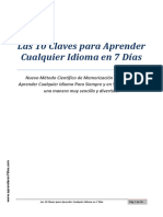 Las 10 Claves para Aprender Cualquier Id