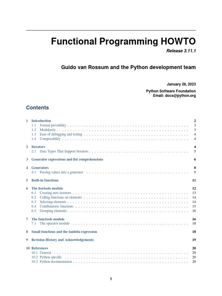 Howto Functional | Download Free PDF | Programming | Computer Program