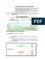 LOS ECOSISTEMAS Y SUS TIPOS