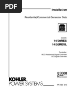 Download Kohler 20 RES Operation Manual by hobermanb SN72102935 doc pdf