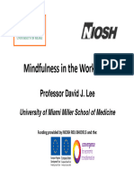 UK - Mindfulness in The Workplace