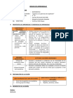 Sesión de Aprendizaje Nº 28-Descubrimos la noción de patrones con arreglos cuadrados