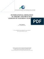 International Mediation in Theory and Practice