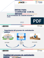 Presentación - en Directo Con OSCE - Impedimentos para Contratar Con El EStado