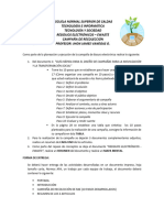 CAMPAÑA DE RECOLECCIÓN DE RAEE - ENSC 2024 - GRADO 10. Instrucciones