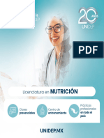 Licenciatura Nutricion