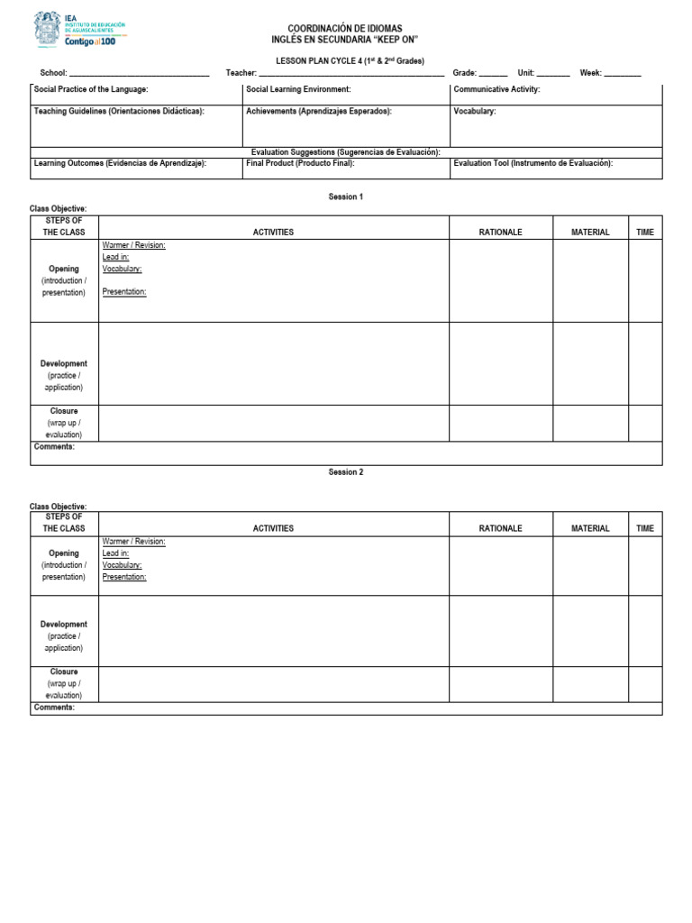 English Teaching Guidelines for Secondary | PDF | Lesson Plan ...