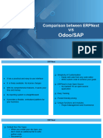 ERP Vs SAP & Odoo