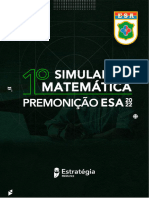 1º Simulado Premonição - Matemática - Caderno de Respostas