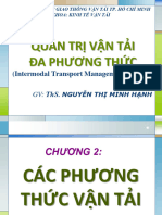 Chương 2 - Các phương thức vận tải