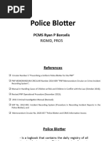 Police Investigation Case Folder Guide | PDF | Crime Scene | Arrest