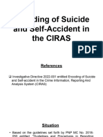 Encoding of Suicide and Self-Accident
