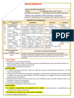 Escribimos Sobre Nuestras Vacaciones