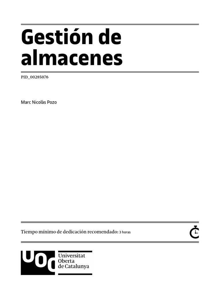 Gestión Eficiente de Almacenes | PDF | Almacén | Paleta