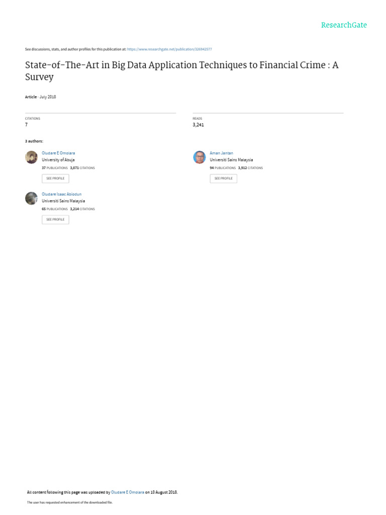 Big Data Survey Pdf Fraud Big Data