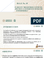 Registros Clínicos, Esquema Terapéutico e Intervenciones de Enfermería 2022