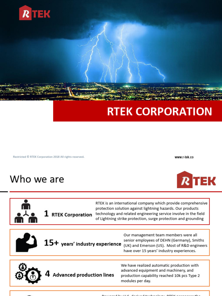 RTEK Surge Protection Device | PDF | Power Inverter | Power Supply
