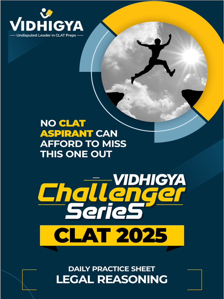 VCS CLAT 2025 Legal Reasoning 4 PDF